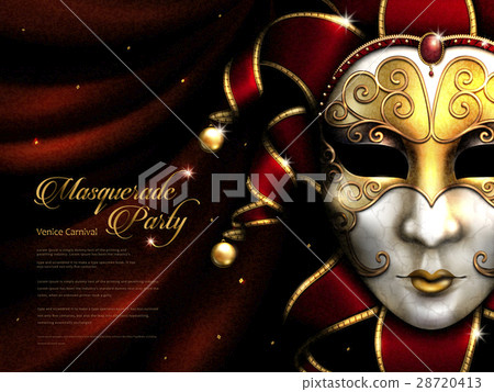 Masquerade party poster Masquerade party poster 28720413