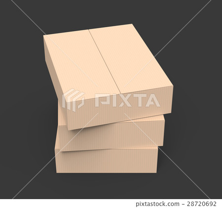 paper box model 28720692