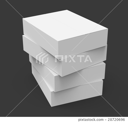 paper box model paper box model 28720696