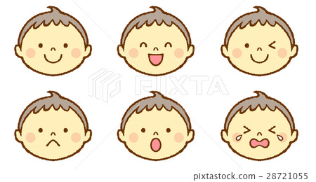 Baby face emotions and pleasures 28721055