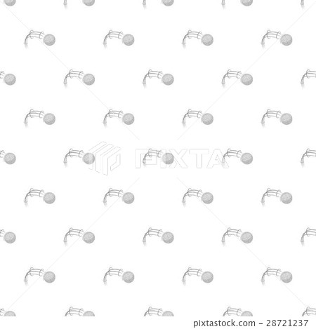 Kick of golf ball pattern, cartoon style 28721237