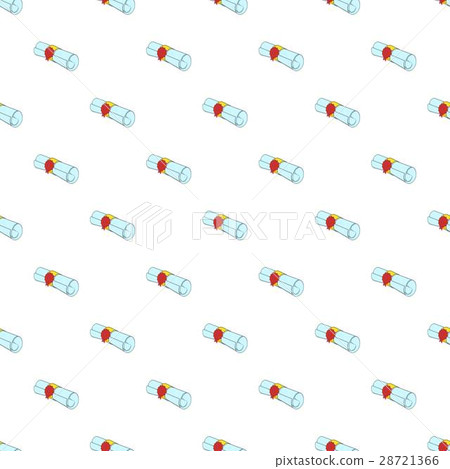 Paper scroll pattern, cartoon style Paper scroll pattern, cartoon style 28721366