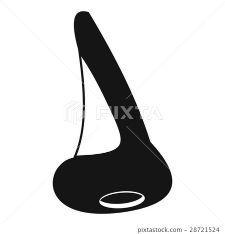 Nose side view icon, simple style Nose side view icon, simple style 28721524