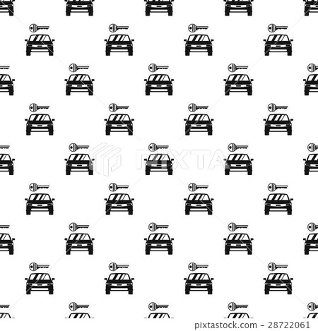 Car from impound yard pattern, simple style 28722061