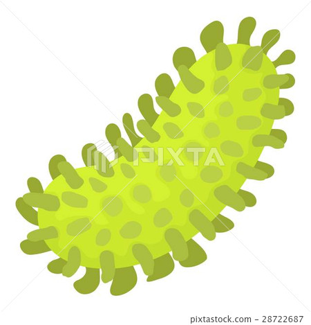 Cell of dangerous virus icon, cartoon style Cell of dangerous virus icon, cartoon style 28722687