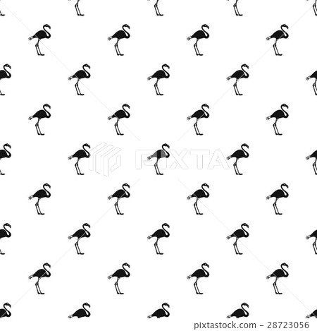 Flamingo pattern, simple style Flamingo pattern, simple style 28723056