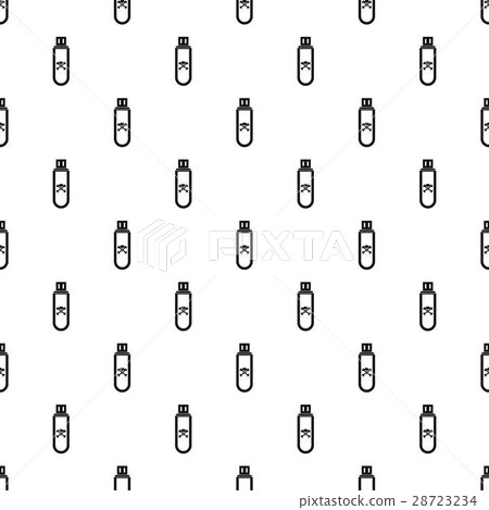 Usb flash drive with virus pattern, simple style Usb flash drive with virus pattern, simple style 28723234