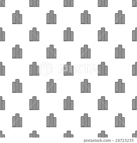 Skyscrapers pattern, simple style 28723235