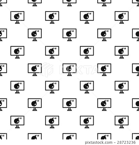 Computer hacking pattern, simple style Computer hacking pattern, simple style 28723236