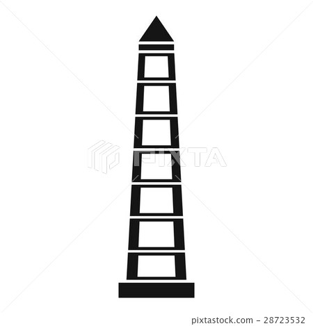 Obelisco of Buenos Aires icon, simple style Obelisco of Buenos Aires icon, simple style 28723532