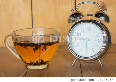 Alarm clock, delicious tea Alarm clock, delicious tea 28723932
