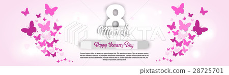 8 March International Women Day Greeting Card 8 March International Women Day Greeting Card 28725701
