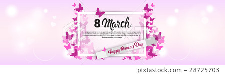 8 March International Women Day Greeting Card 8 March International Women Day Greeting Card 28725703