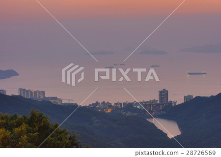 view of Pok Fu Lam Reservoir 28726569