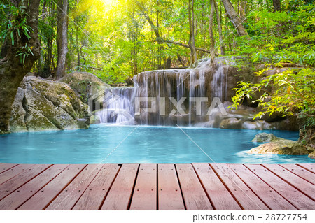 Erawan Waterfall Thailand 28727754