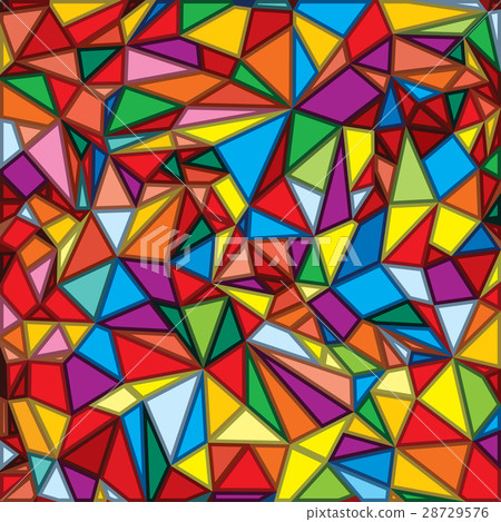 Abstract Mosaic Multicolored Vector Background 28729576