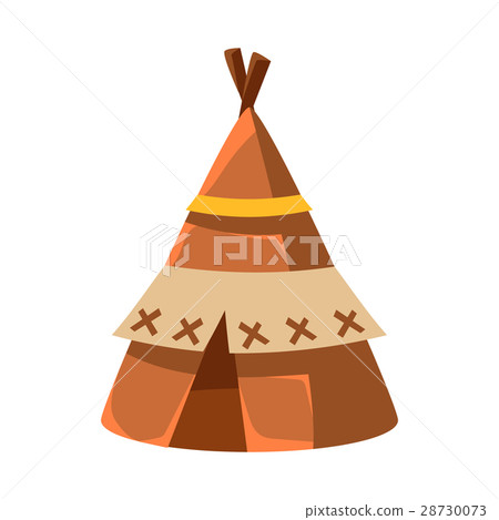 Wigwam Leather Living Hut, Native American Indian 28730073