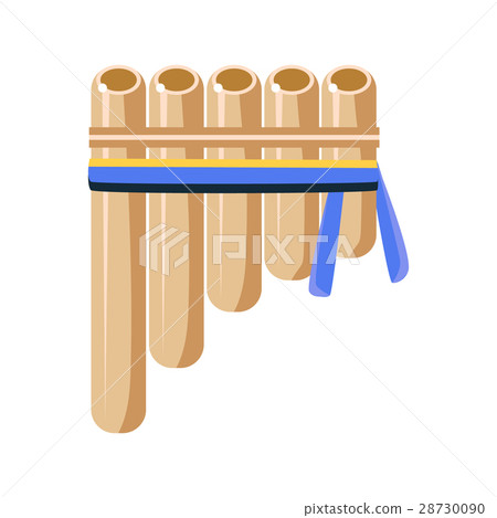 Panpipes Flute Musical Instrument, Native American Panpipes Flute Musical Instrument, Native American 28730090