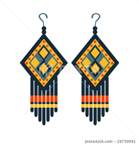 Jewelry Earrings For Woman, Native American Indian 28730091