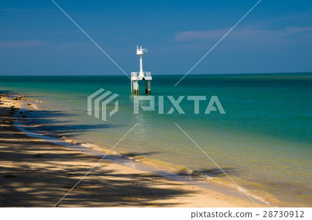 Waves, sea and sky blue 28730912