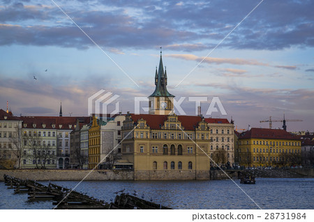 View of Prague Castle and Charles Bridge 28731984