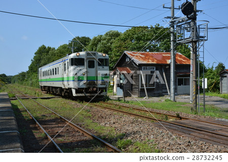 函館幹線木製車站建築Watanimajirijiri車站 28732245
