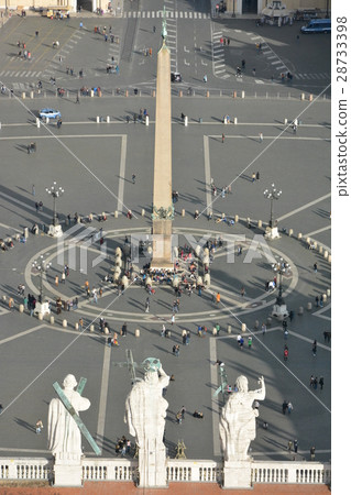 From the top of St. Peter's Basilica 28733398