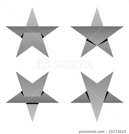 grey paper star overlay grey paper star overlay 28733620