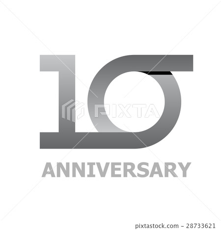 10 years anniversary number 10 years anniversary number 28733621