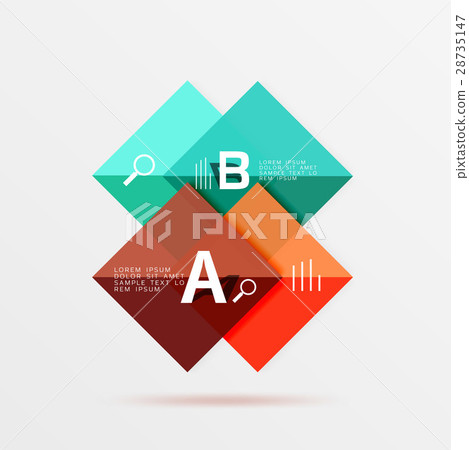 Vector square banner 28735147