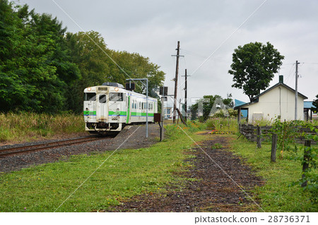 Wagami Line Wooden Station Building Shinitsu River Station 28736371