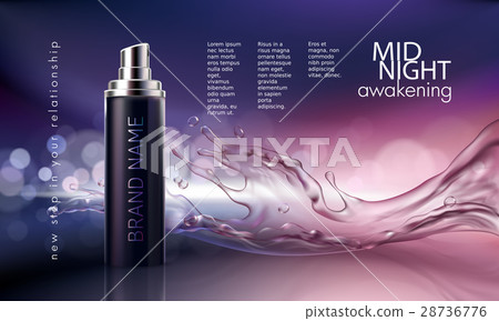 Poster for the promotion of cosmetic moisturizing Poster for the promotion of cosmetic moisturizing 28736776