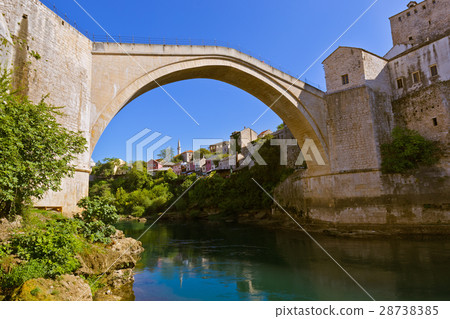 Old Bridge in Mostar - Bosnia and Herzegovina 28738385