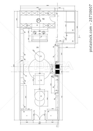 Standard office furniture symbols on floor plans Standard office furniture symbols on floor plans 28738607