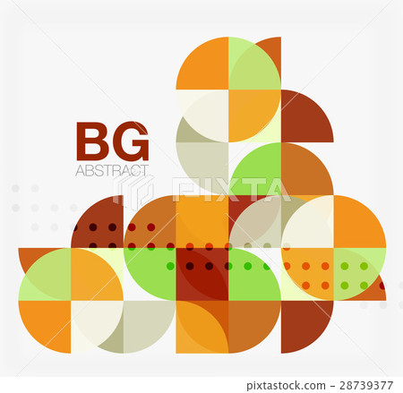 Vector circle abstract background Vector circle abstract background 28739377