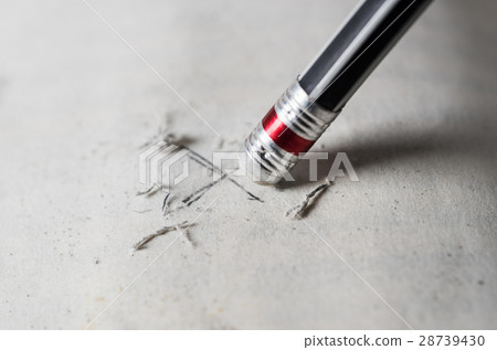 Eraser and error concept 28739430