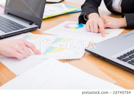 Business w OL business woman office image business image data meeting 28740784