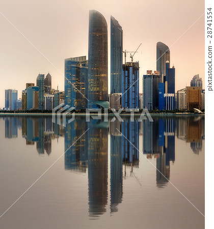 Abu Dhabi Skyline 28741554