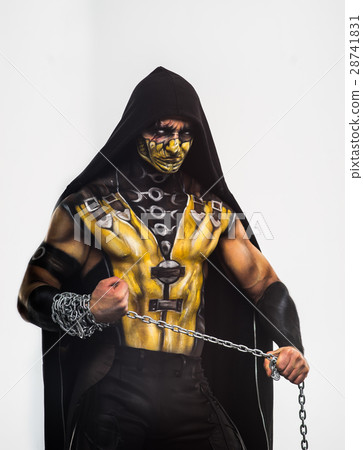Professional make-up and bodyart scorpion Professional make-up and bodyart scorpion 28741831
