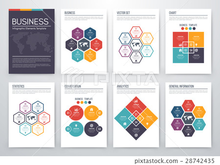 Set with infographics Set with infographics 28742435