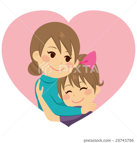 Mother And Daughter Hugging Mother And Daughter Hugging