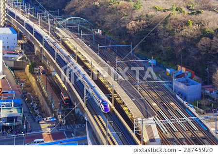 通過王子站的山形子彈列車 通過王子站的山形子彈列車 28745920