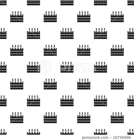 Box of beer pattern, simple style 28748906