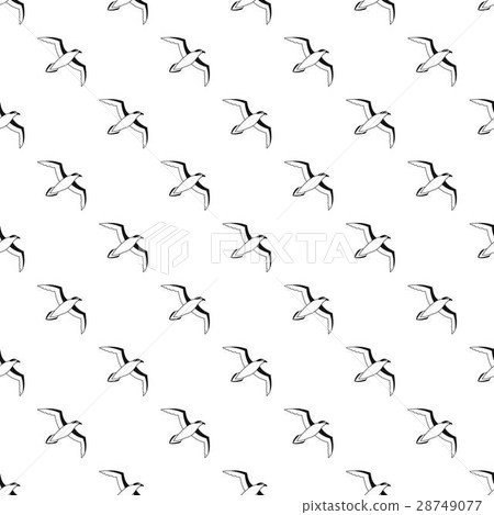 Sea gull pattern, simple style 28749077