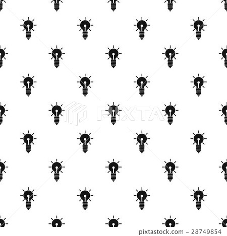 Bulb pattern, simple style 28749854