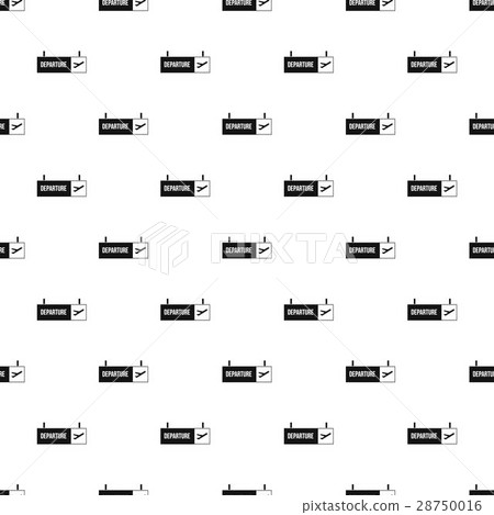 Departure information board pattern, simple style 28750016