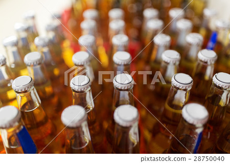 close up of bottles at liquor store 28750040