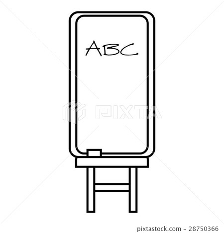Board icon, outline style Board icon, outline style 28750366