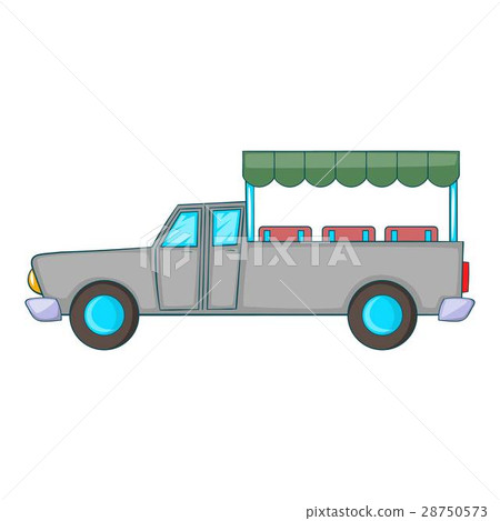 Asian taxi icon, cartoon style Asian taxi icon, cartoon style 28750573