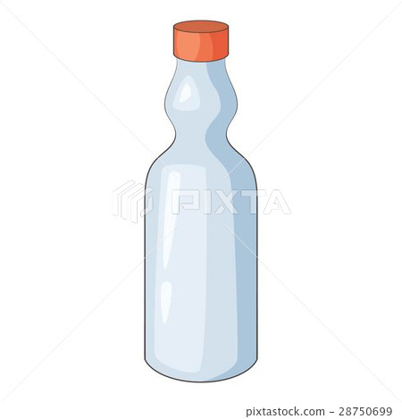 Plastic bottle icon, cartoon style 28750699